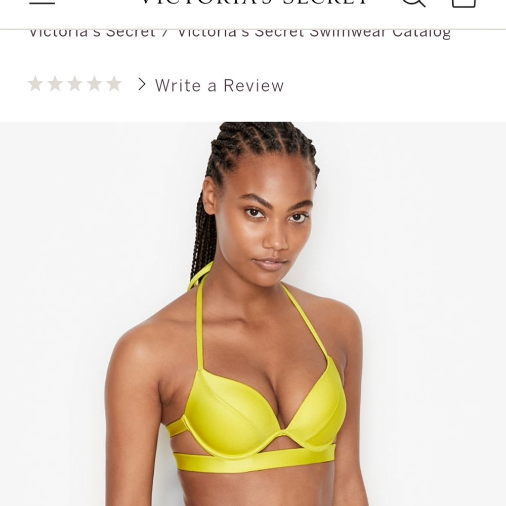 NWT Victoria Secret Push up bathing suit set